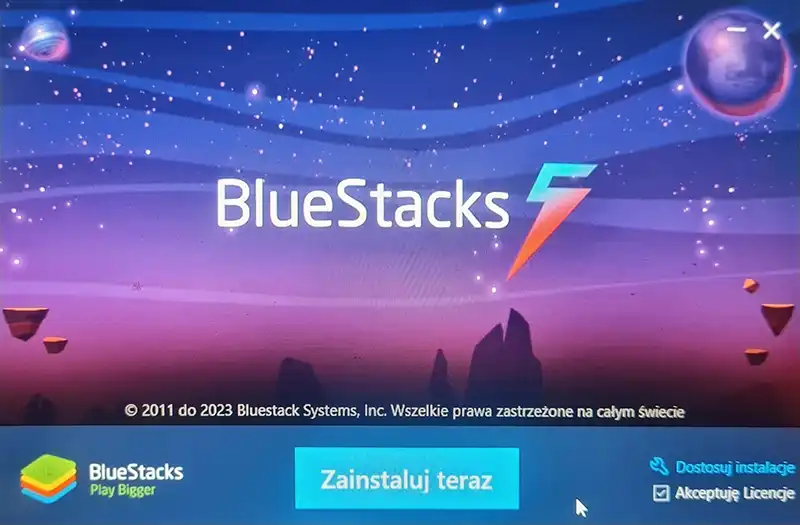 Jak uruchomić grę na Androida na windows w emulatorze BlueStacks 5